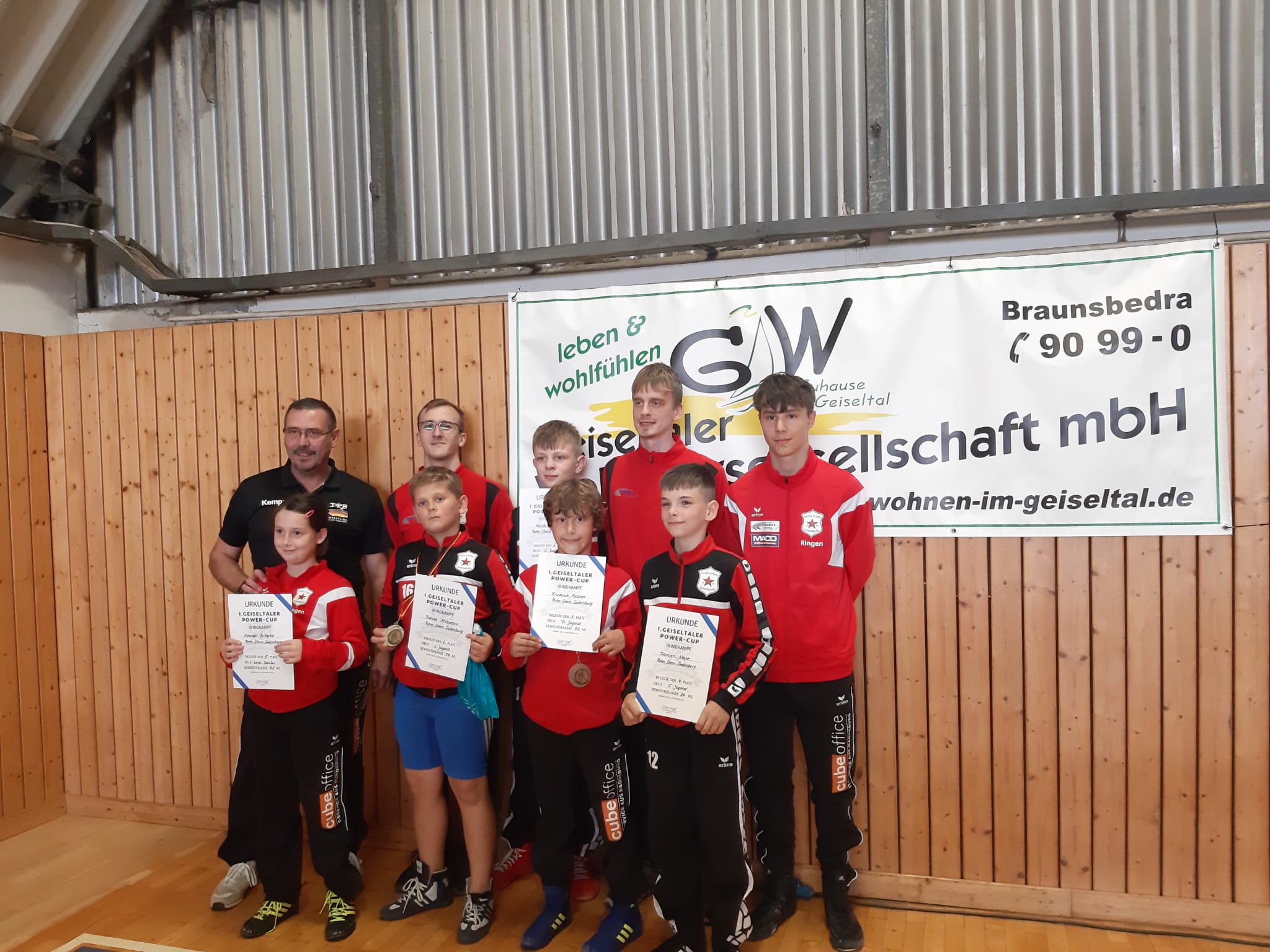 Ringen: Teilnahme am Geiseltaler Power Cup